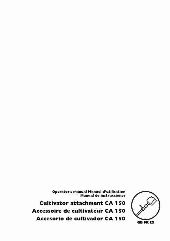 Husqvarna Cultivator CA 150-page_pdf